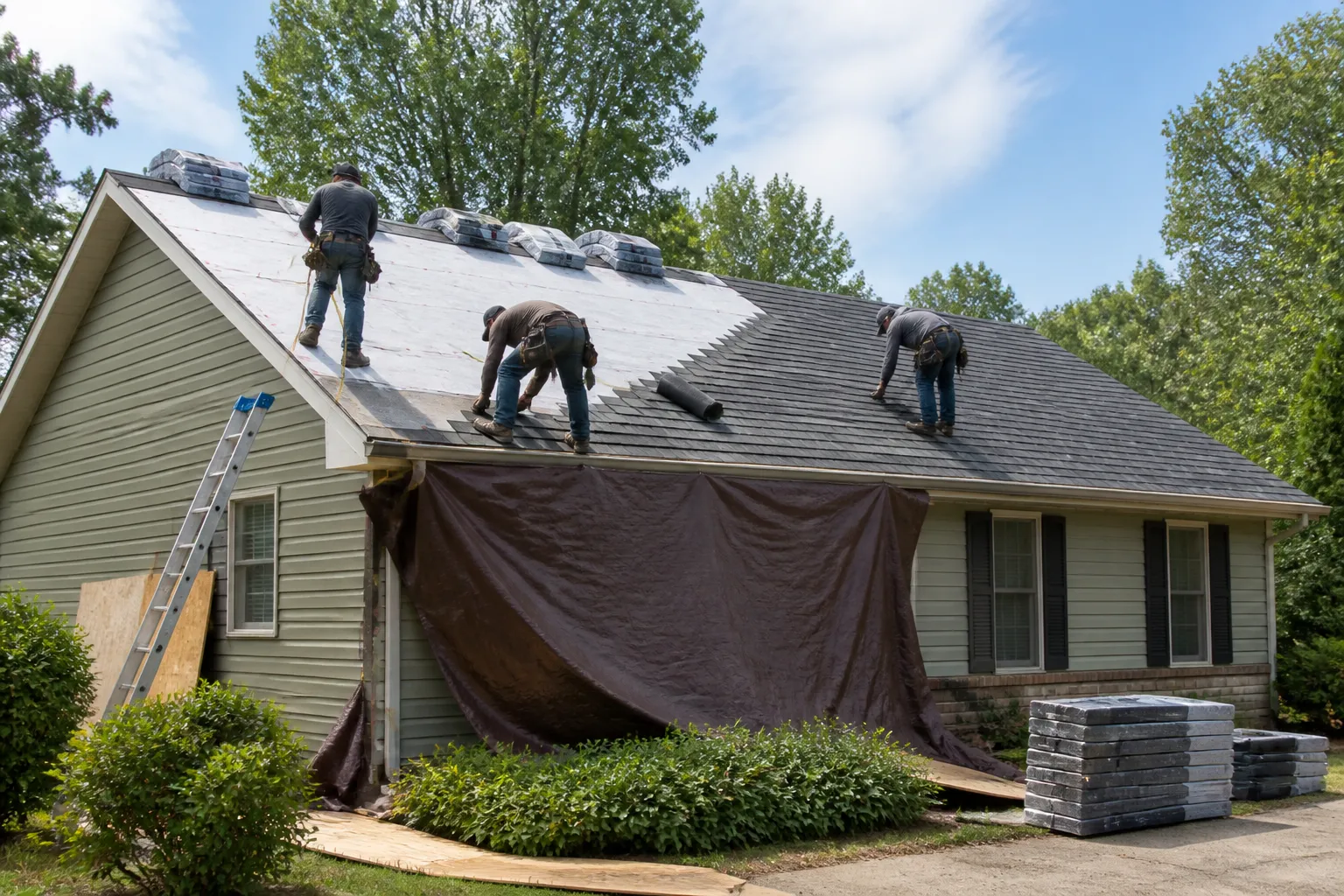 Roof Replacement in Clarksville, AR