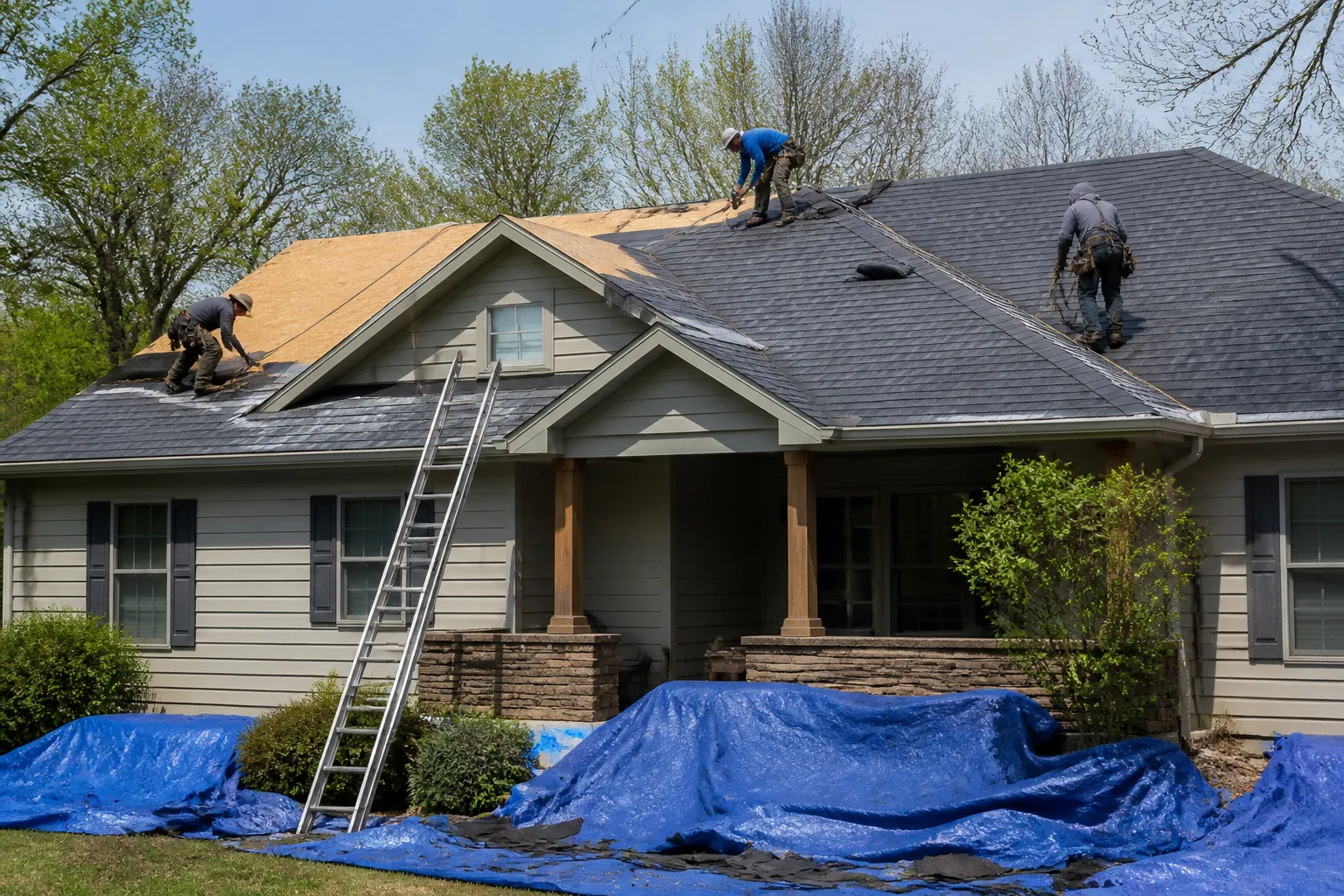 Roof Replacement in Farmington, AR