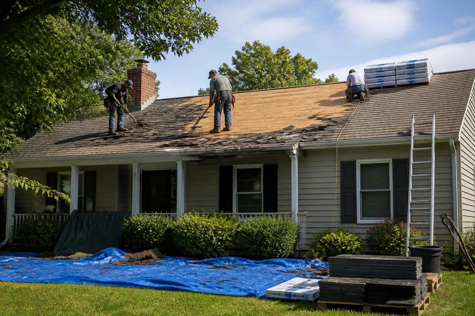 Roof Replacement in Greenbrier, AR