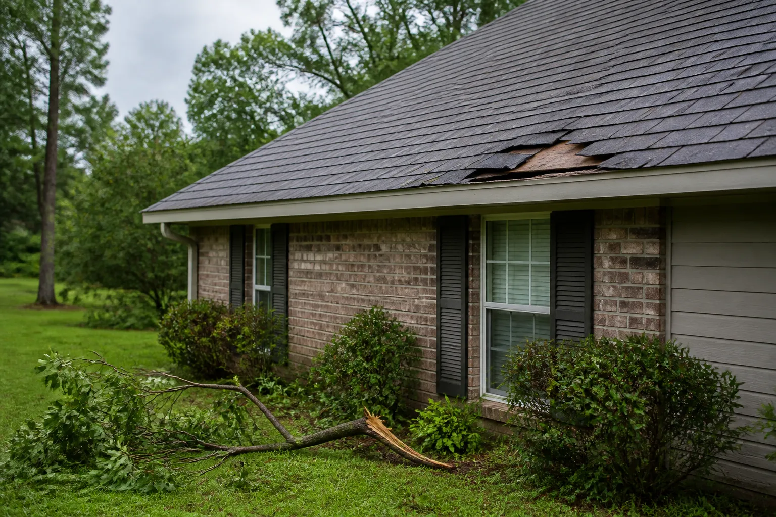 Storm Damage Roofing in El Dorado, AR